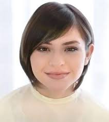 This is a great style for someone who has a large forehead. Side Swept Bangs For Short Hair How To Cut