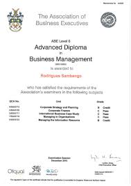 Diploma in business management 11101 managerial economics course contents: Advanced Diploma In Business Management
