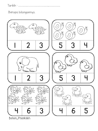 Image Result For Koleksi Lembaran Kerja Murid Kemas Math Activities Preschool Preschool Counting Worksheets Preschool Math Worksheets