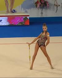 Dina averina scored a 27.200 with the hoop, 28.300 with the ball, 28.150 with the clubs and 24.00 with the ribbon. Rhythmic Gymnastic World Dina Averina Clubs Ribbon 2020 Cup Of Russia Bilateral Facebook