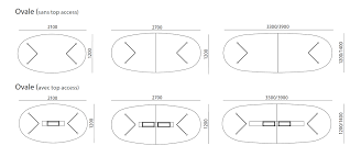 Dimension table ovale 12 personnes. Table Ovale De Reunion Design Pour 4 A 10 Personnes Kollori Com