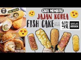 Resep Jajanan Korea Samjin Amook Fish Cake Recipe Youtube Ide Makanan Resep Makanan Resep Jajanan Korea