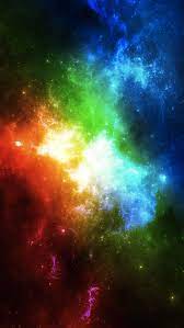 Pin By Ilikewallpaper All Iphone Wa On Iphone Wallpapers Rainbow Wallpaper Space Iphone Wallpaper Blue Flower Wallpaper