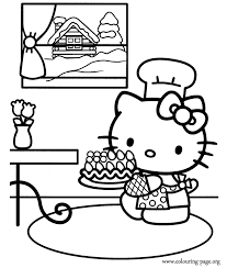 Hello kitty coloring pages for kids. Free Printable Hello Kitty Coloring Pages Coloring Home
