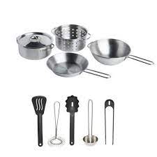 Maybe you would like to learn more about one of these? Ikea Duktig Childrens Pretend Play Cooking Kit By Ikea Cookware Set Stainless Steel Ikea Cookware Set Utensil Set