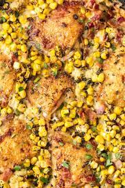 Click here to pin this for later. Chicken Couscous Recipe With Bacon Corn The Cookie Rookie