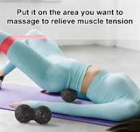 Faszienball Set, 2 Stück, Massageball & Erdnuss Faszien Ball,  Selbstmassage-Ball für Faszientraining, Tiefengewebsmassage,  Triggerpunkt-Entlastung, ...