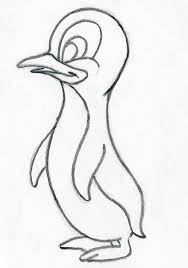 Let S Draw Cartoon Penguin Cute Cartoon Drawings Cartoon Drawings Of Animals Cartoon Drawings Sketches