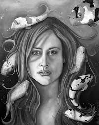 Koi In Water Paintings for Sale