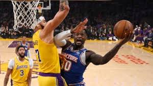 The new york knicks, a fantastic story was revealed about how the. Lakers Rout Knicks In Julius Randle S Return But He S Happy To Be Leader With New York Newsday