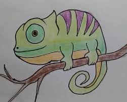 Maybe you would like to learn more about one of these? How To Draw A Chameleon Easy Archives How To Draw Step By Step