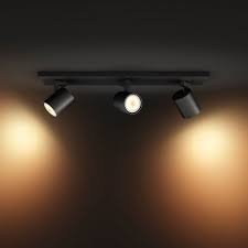 philips hue runner led 3 er spot schwarz deckenleuchten leuchten leds de led deckenleuchte deckenleuchten led