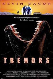Tremors 1990 Review Rating And Trailer A Must See Fun Movie Intentionally A Hoot Tremors Film Horror Movie Posters Scary Movies