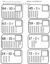 2nd Grade Subtraction With Regrouping Activities Google Search Math Subtraction Second Grade Math First Grade Math