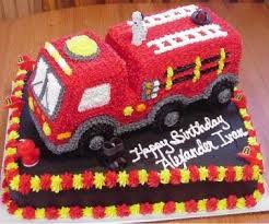 Happy Birthday Cake On Fire Fire Truck Truck Birthday Cakes Firefighter Birthday Cakes Firetruck Cake