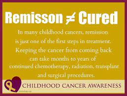 Rather, they usually talk about remission. Pin By Pris White On Pediatric Cancer Awareness Childhood Cancer Awareness Month Childhood Cancer Childhood Cancer Awareness
