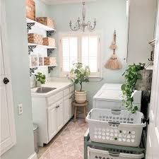 Here are five different types of laundry room decor ideas, including items that are both fun and practical, so you can enjoy the time spent working in your laundry room. 11 Laundry Room Decor Ideas To Spruce Up The Space Ruggable Blog