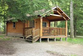 The cabins at panther lake. Keystone State Park In Derry Township
