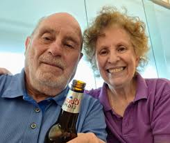 tbt Aer Lingus lounge at Newark Airport with Christopher Walken.