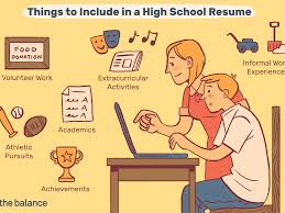 High School Resume Examples And Writing Tips
