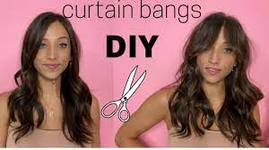 This is an easy hair tutorial to create the curtain bangs look without having to cut your hair! How To Fake Curtain Bangs No Cutting Youtube