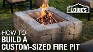 We take an encompassing stance on all of our projects. How To Build A Custom Sized Fire Pit Youtube