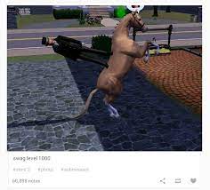 Giddy Up Horsey Sims Funny Sims Memes Sims