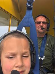 Here is my grandson, Westin, enjoying his Piper!!