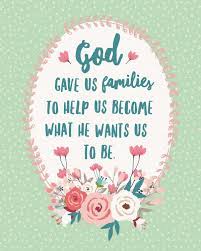 They are god's gift to you, as you are to them. 76. Free Ministering Printable God Gave Us Families Visiting Teaching Visiting Teaching Handouts Quotes About God