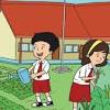 Cet taman sekolah yang unik segala kemewahannya memang sengaja dirancang senyaman mungkin agar para siswa dapat memiliki prestasi yang maksimal. 1