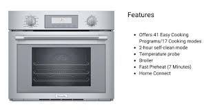 Thermador offers the largest capacity steam oven (2.8 cu. Should You Buy A Thermador Steam Oven Reviews Ratings Prices
