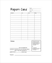 Welcome to the ccss report card template builder! Free 15 Sample Report Card Templates In Pdf Ms Word Excel Pages Google Docs