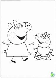 For kids & adults you can print peppa pig or color online. George Pig Coloring Pages Coloring Home