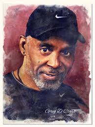 Greg D Clark Artist In memory of Billie Holiday