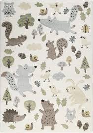Hochwertige, einfarbige teppiche sind eine bereicherung für viele räume. Kinderteppich Forest Sigikid Rechteckig Hohe 13 Mm Wald Tiere Design Kurzflor Online Kaufen Otto Kinderteppiche Teppich Teppich Kinder