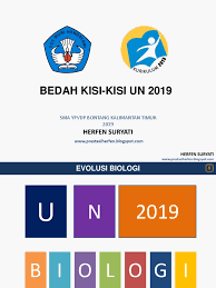 Setiap makhluk hidup berasal dari anaknya d. Bedah Kisi Kisi 2019 Teori Evolusi Biologi