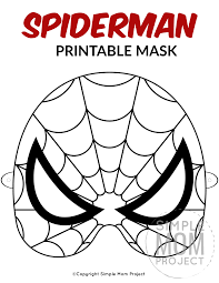 We used googly eyes for superman. Superhero Masks Coloring Pages Coloring Home