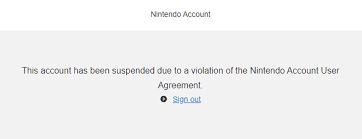Persistent internet, compatible smartphone and nintendo account age 13+ required to access some online features. This Is What Happens When Your Nintendo Switch Account Gets Banned Cnet