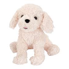 Fluffy Bichon Frise Puppy Plush Bichon Frise Puppy Dog Stuffed Animal Pet Dogs Puppies