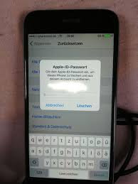 Was passiert, wenn ich mein iphone auf die werkseinstellungen zurücksetze? Iphone 6s Ohne Passwort Zurucksetzen Apple