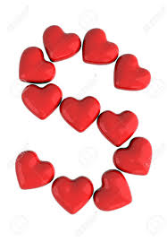 A to z letters on heart photos. Letter S With Red Hearts Stock Photo Picture And Royalty Free Image Image 9740695
