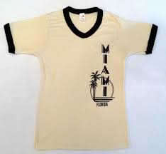 Tourist T Shirt Miami Fl Shirt Print Design Printed Shirts Graphic Tees Vintage