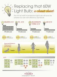 Replacing That 60 Watt Light Bulb Powerful Infographic
