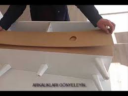 Ürün gruplarıtv ünitesi ve sehpası. Mobetto Mobilya Ayakli Kapakli Tv Sehpasi Kurulum Montaji Youtube