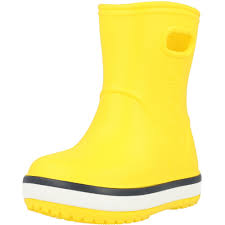 You'll receive email and feed alerts when new items arrive. Crocs Kids Crocband Rain Boot Yellow Navy Croslite Wellingtons Boots Awesome Shoes