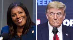 Letitia James, New York Attorney General, Says Trump Can't “Avoid Justice”  Even If He Finagles a Pardon
