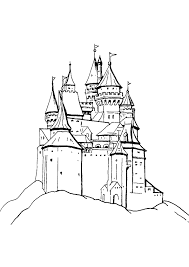 Page 13 Sur 21 Sur Hugolescargot Com Coloriage Chateau Coloriage Dessin Gratuit