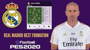 Worldwide feb 11 '21 club selection: Real Madrid Best Formation And Tactics Pes 2020 Youtube