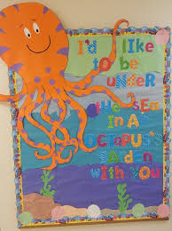 Octopus Garden Preschool Bulletin Board Birthday Logo Deck Design Luxury Garden
