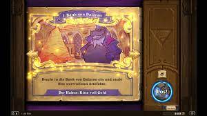 It is usually viewed as the  alliance  bank, though either faction can use it. Hearthstone Die Ersten Flugel Von Der Grosse Coup Sind Geoffnet